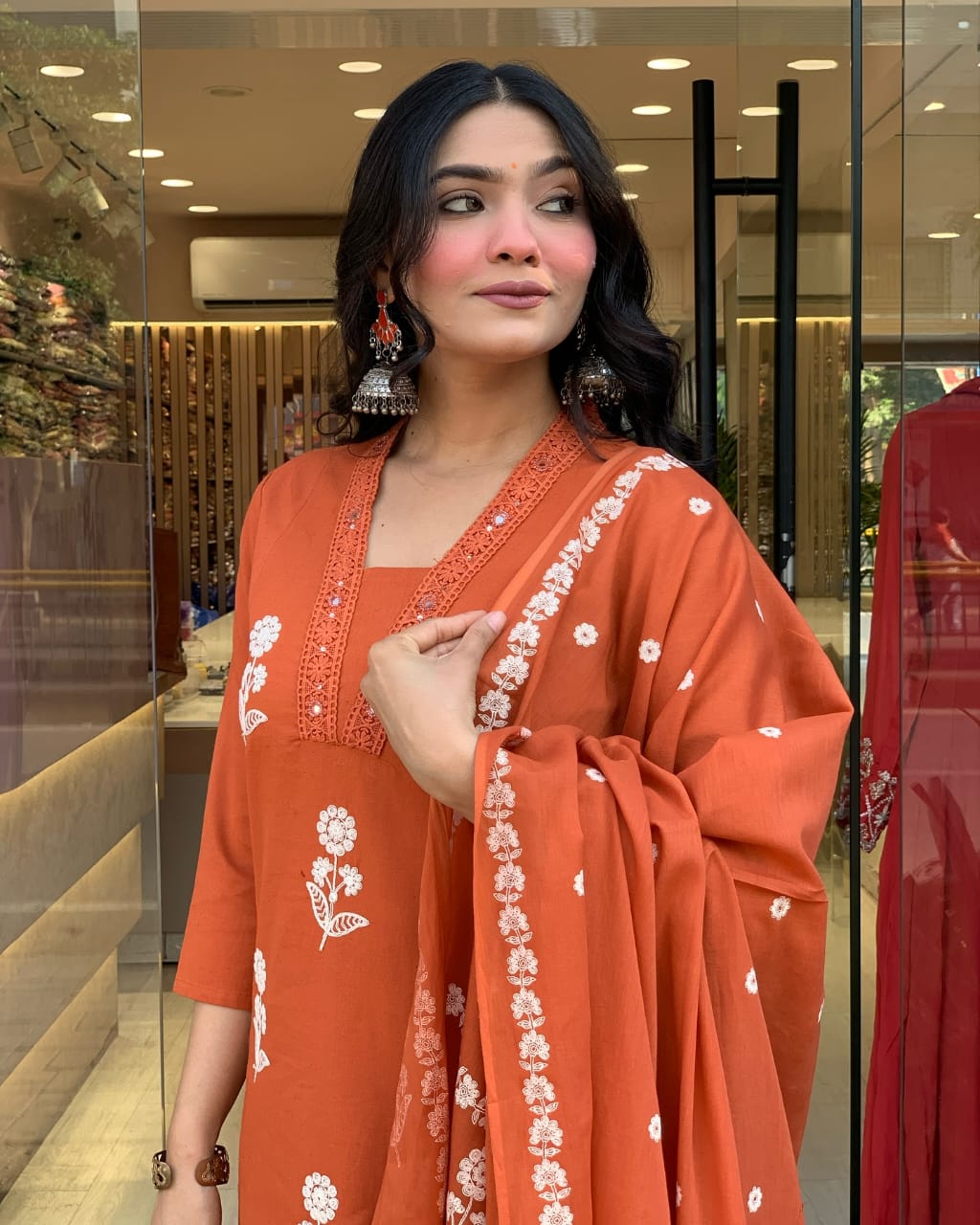 Festival Special 3-Piece Cotton Suit Set Dream Cather