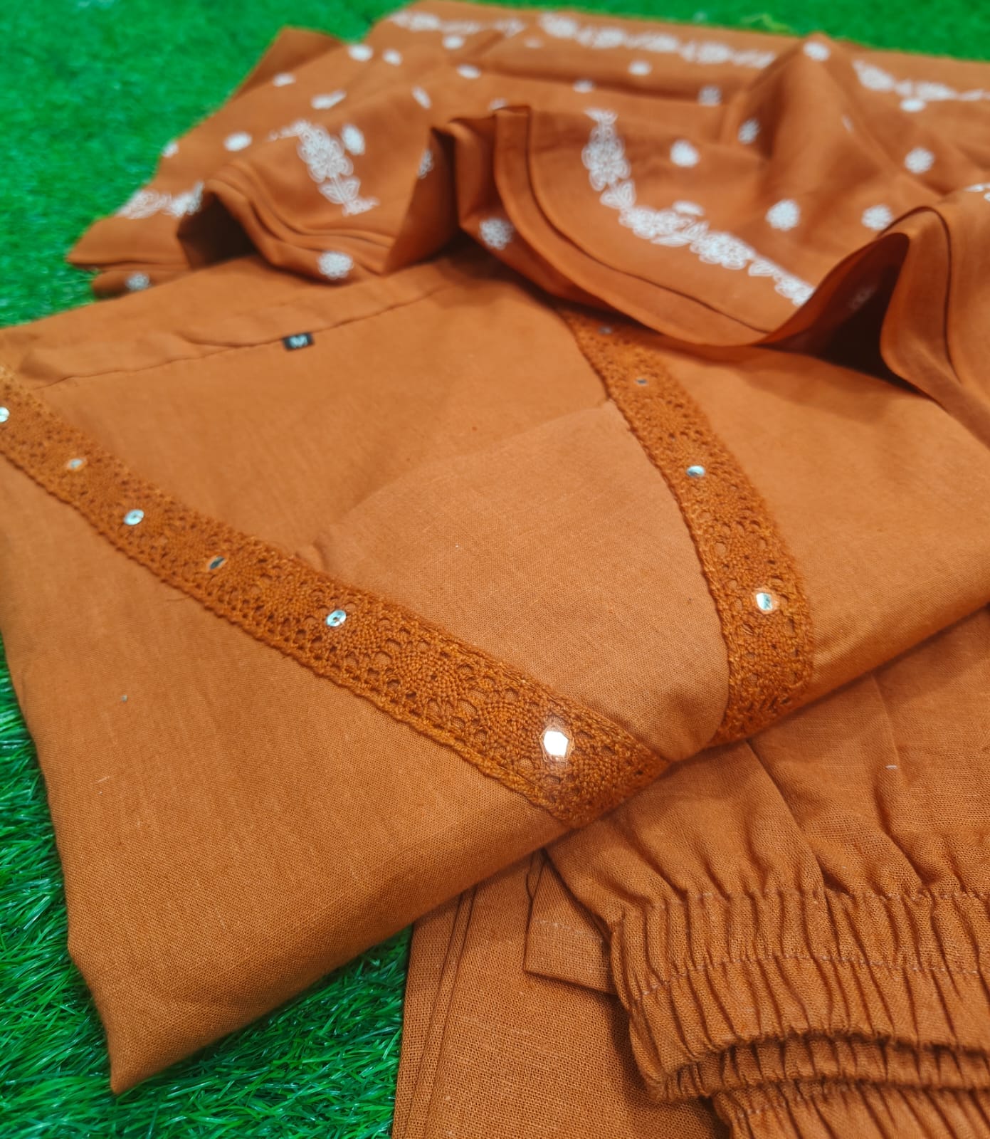 Festival Special 3-Piece Cotton Suit Set Dream Cather