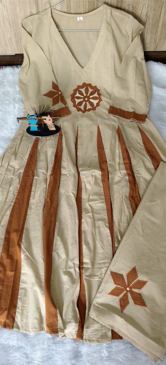 Aqua Bloom Kurti Pant Set Dream Cather