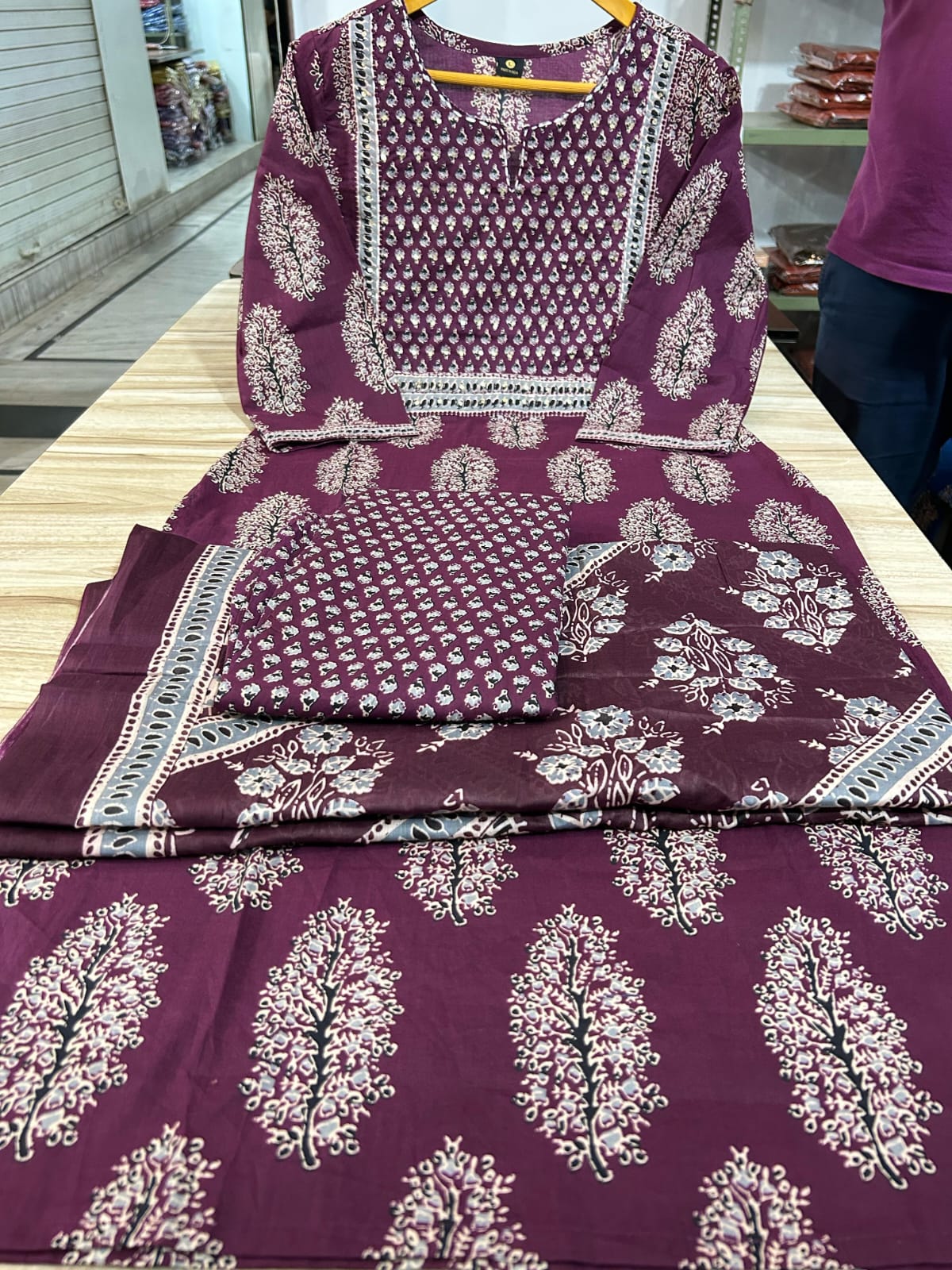 Ajrakh Print Straight Kurta Dream Cather