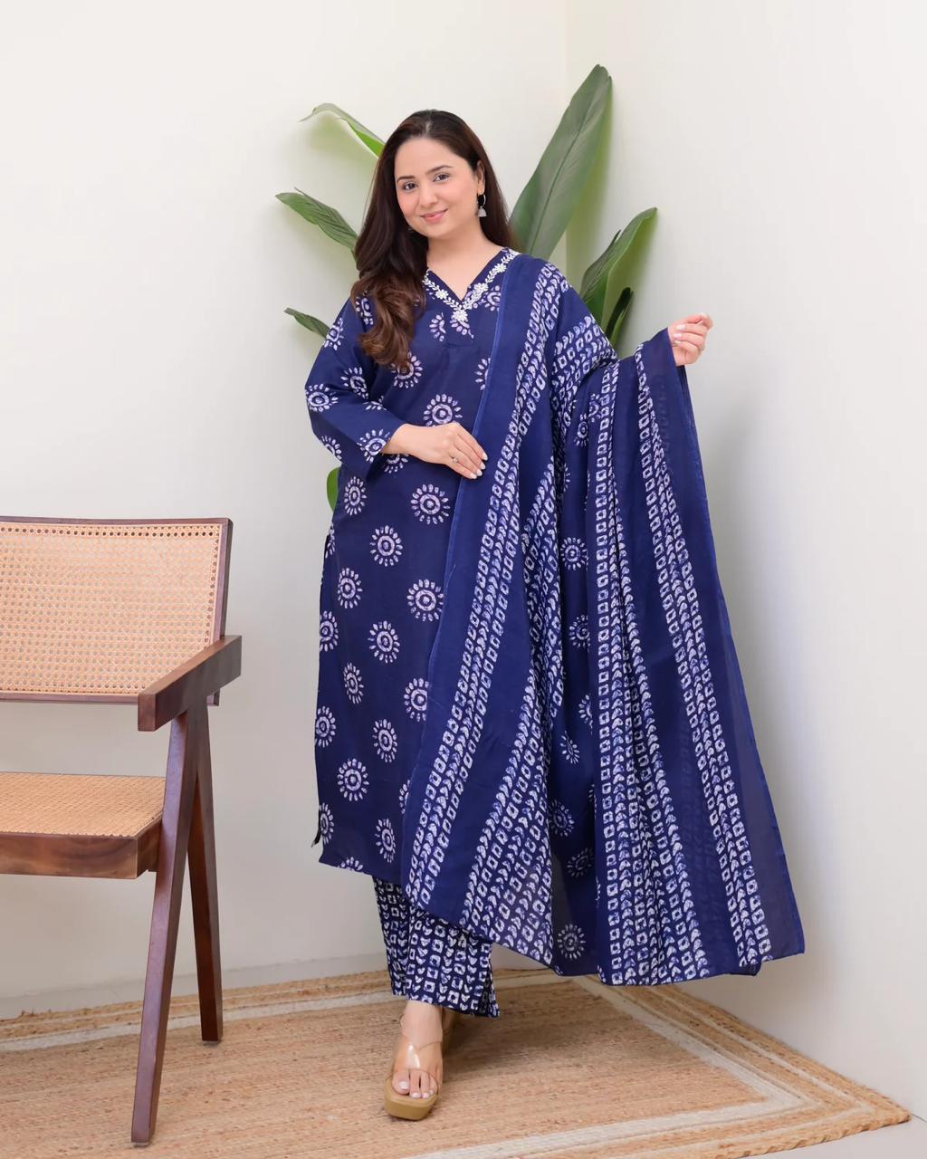 Floral Print Straight Kurta Dream Cather