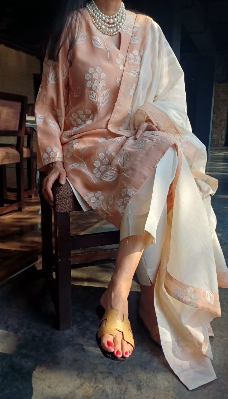 Pure Mul Chanderi Elegance Dream Cather