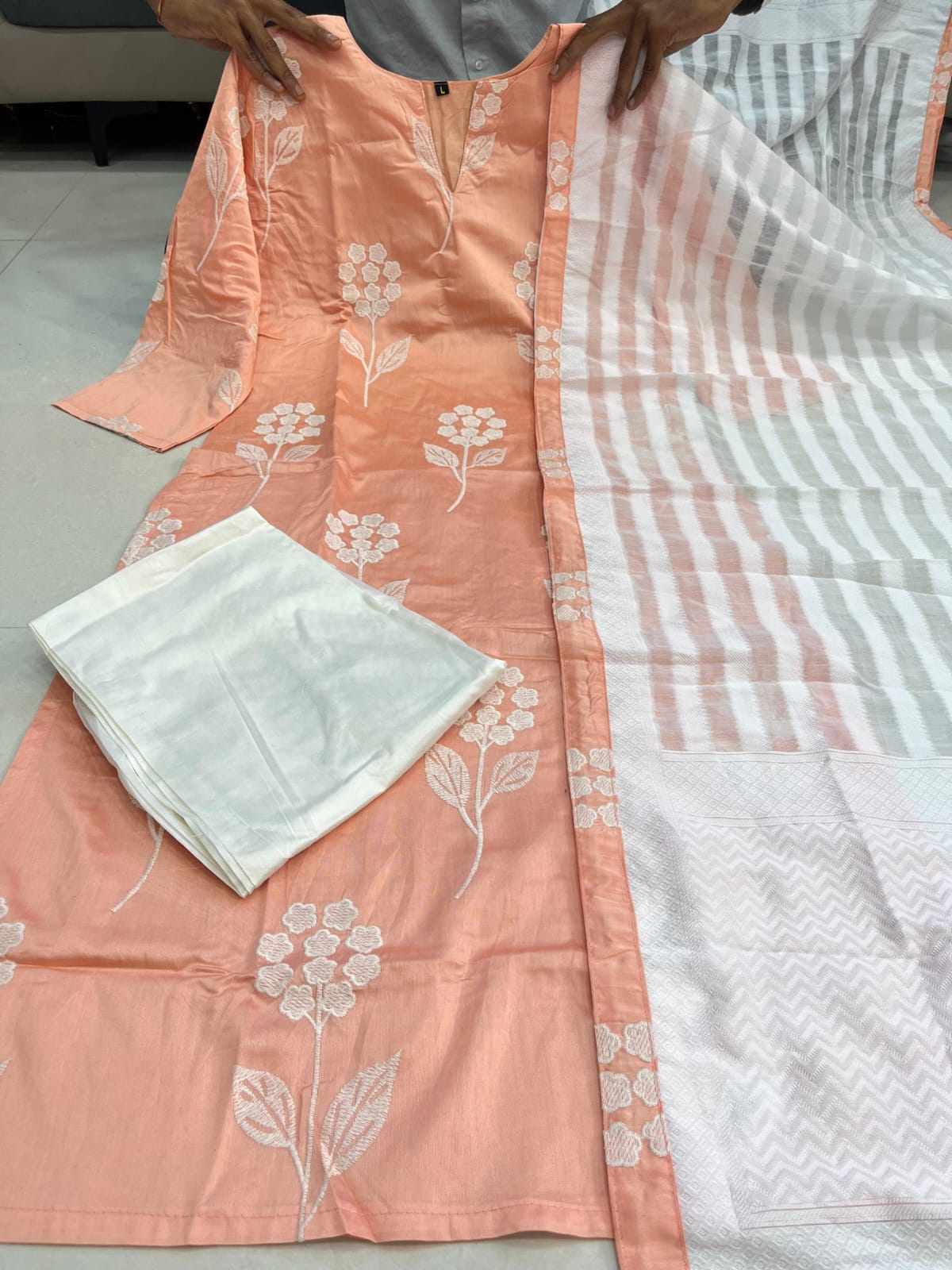 Pure Mul Chanderi Elegance Dream Cather