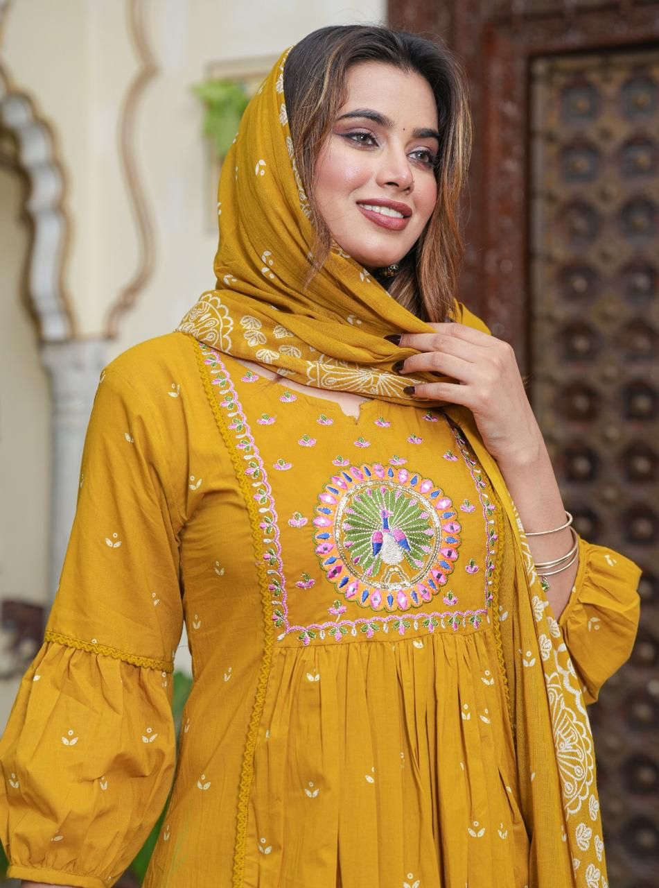 Anarkali Kurta Dream Cather