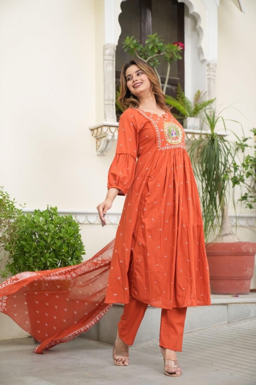 Anarkali Kurta Dream Cather