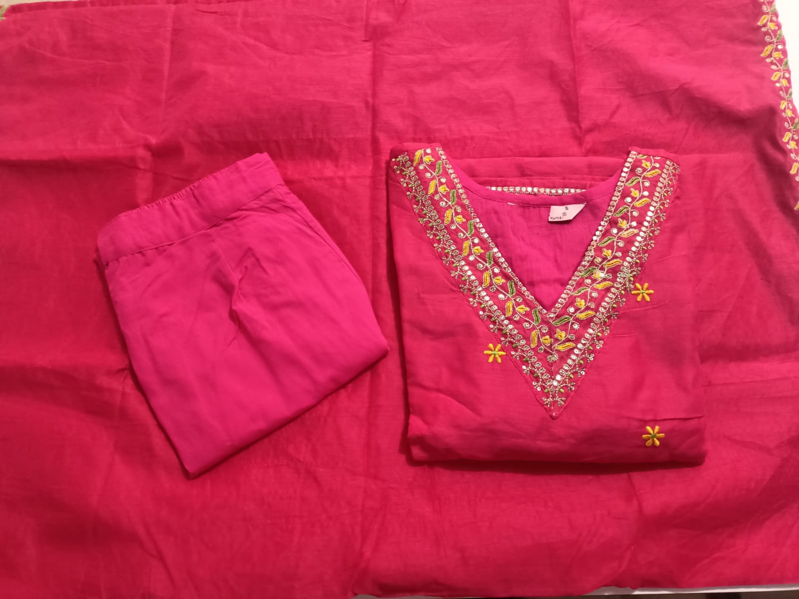 Elegant Chanderi Kurta Dream Cather
