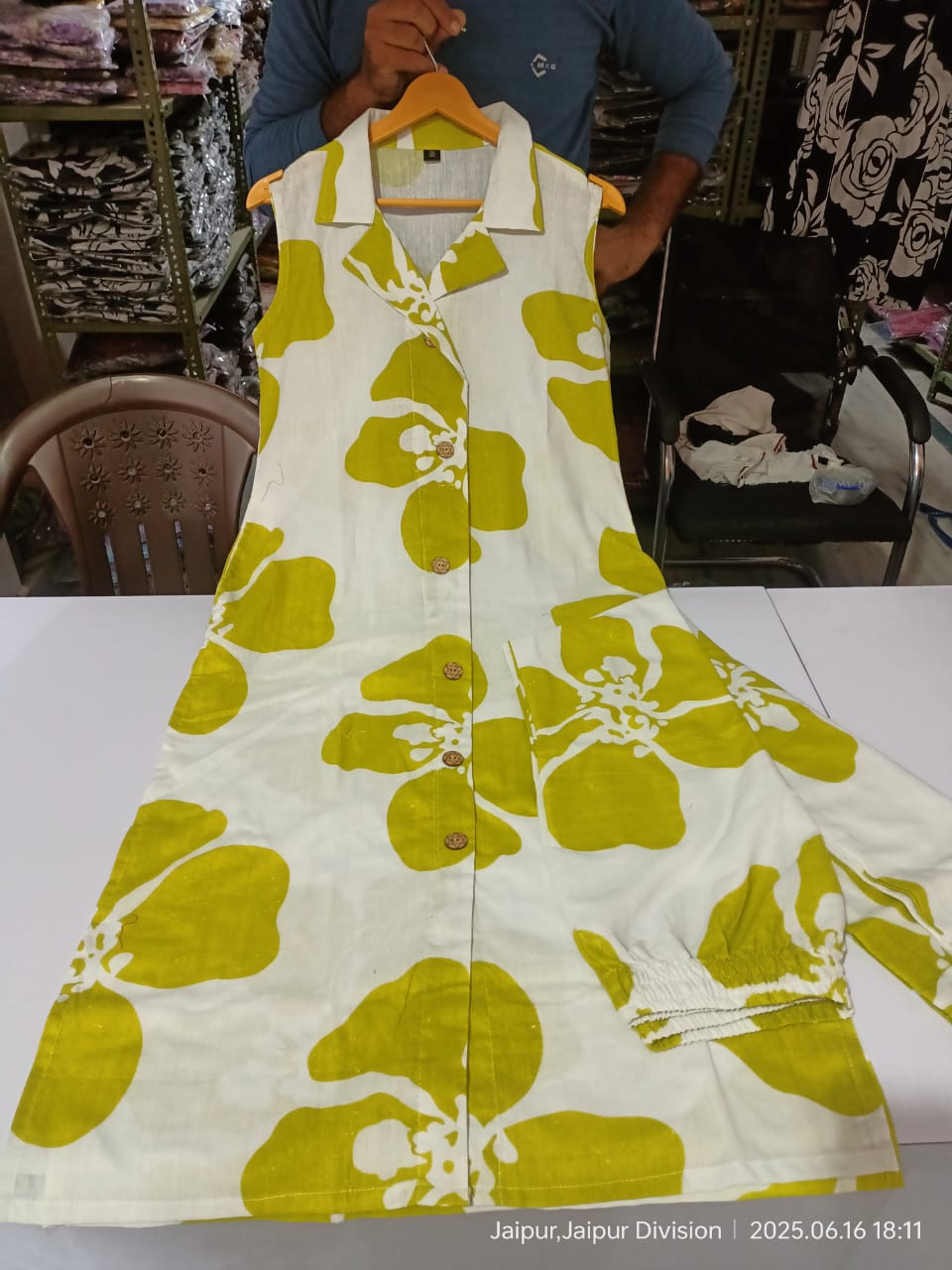 Floral Cotton Kurti Dream Cather