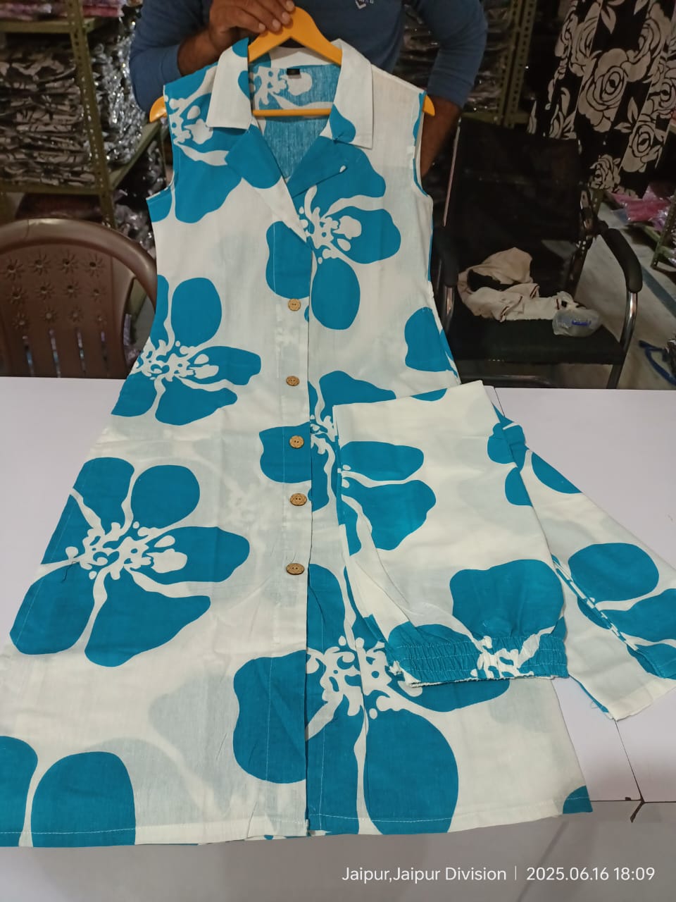 Floral Cotton Kurti Dream Cather