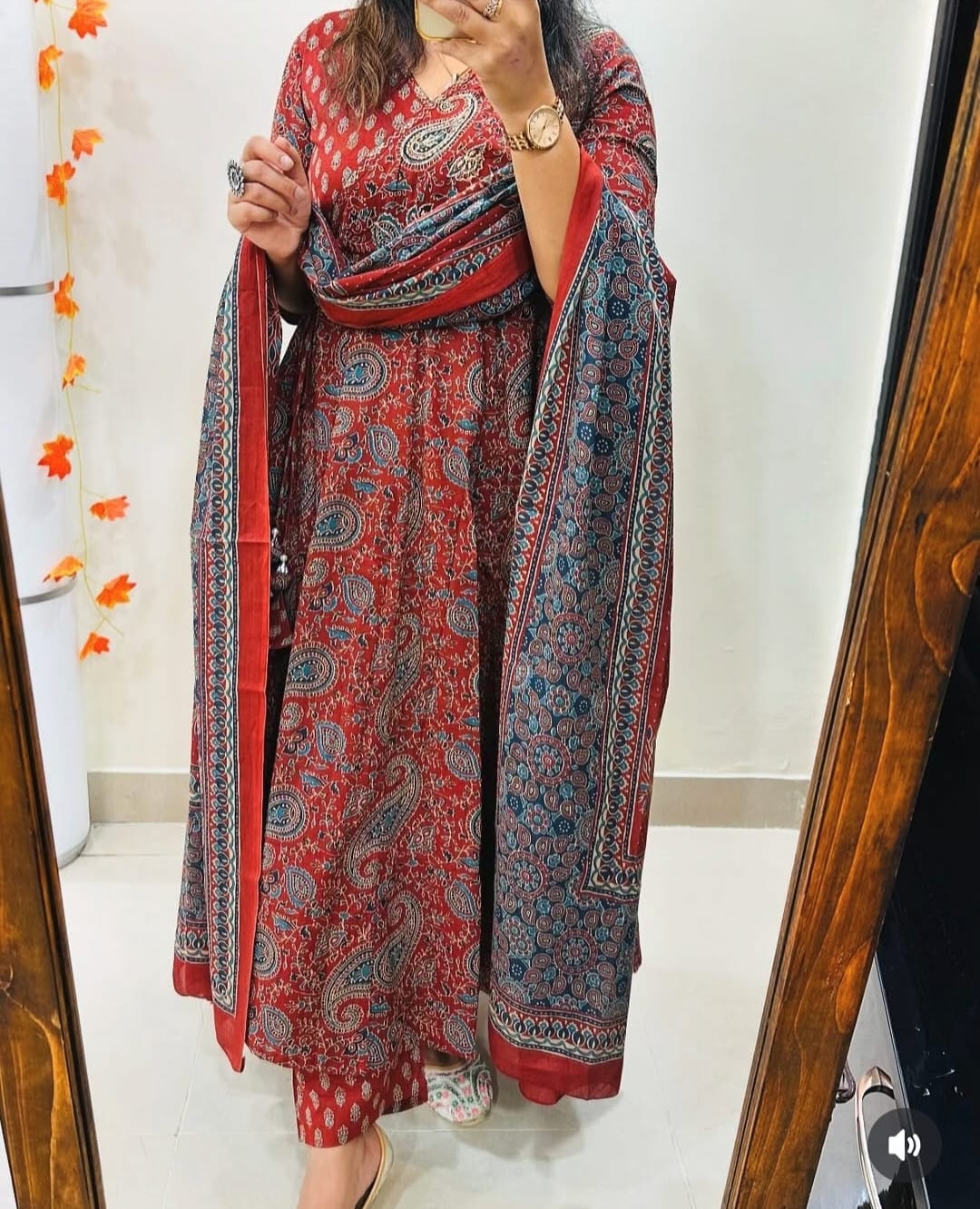 Anarkali Angrakha Kurta Dream Cather