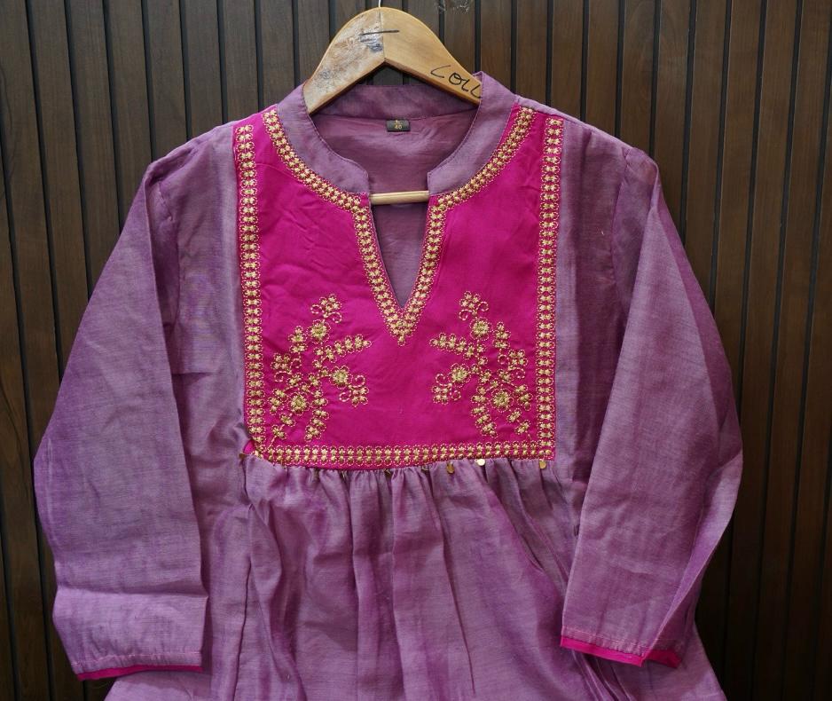 Chanderi Suit Dream Cather