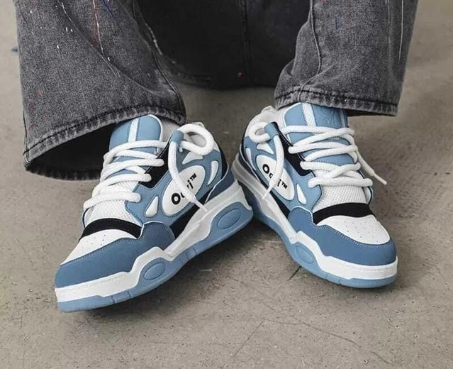 Sneakers for Men (Blue, 6) 7587
