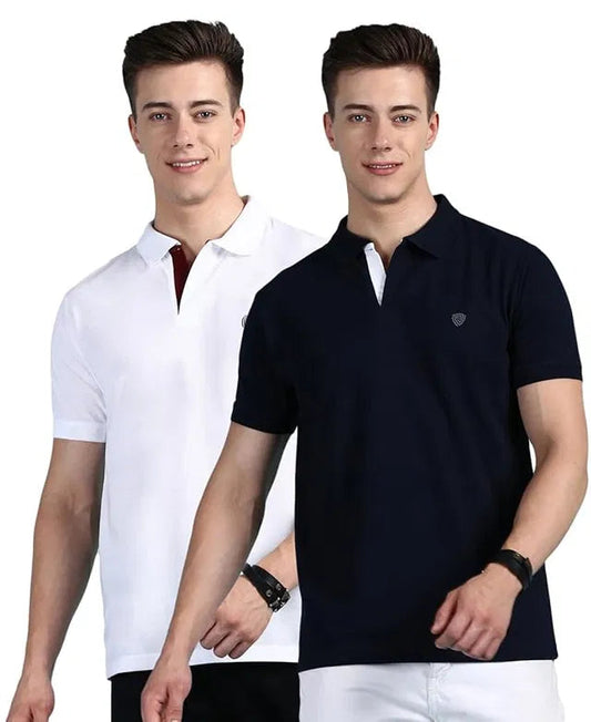 Polo Mens T-Shirts Pack of 2 Multicolor 18666