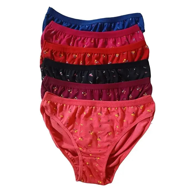 Pack of 3 Women Hipster Multicolor Panty 18944