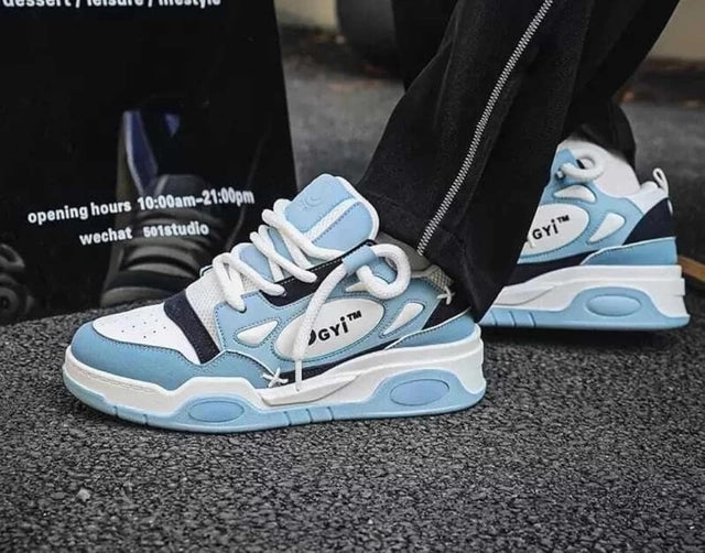 Sneakers for Men (Blue, 6) 7587